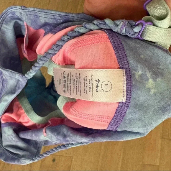 Ivivva Romper Blue Purple Size 10 - Picture 4 of 4